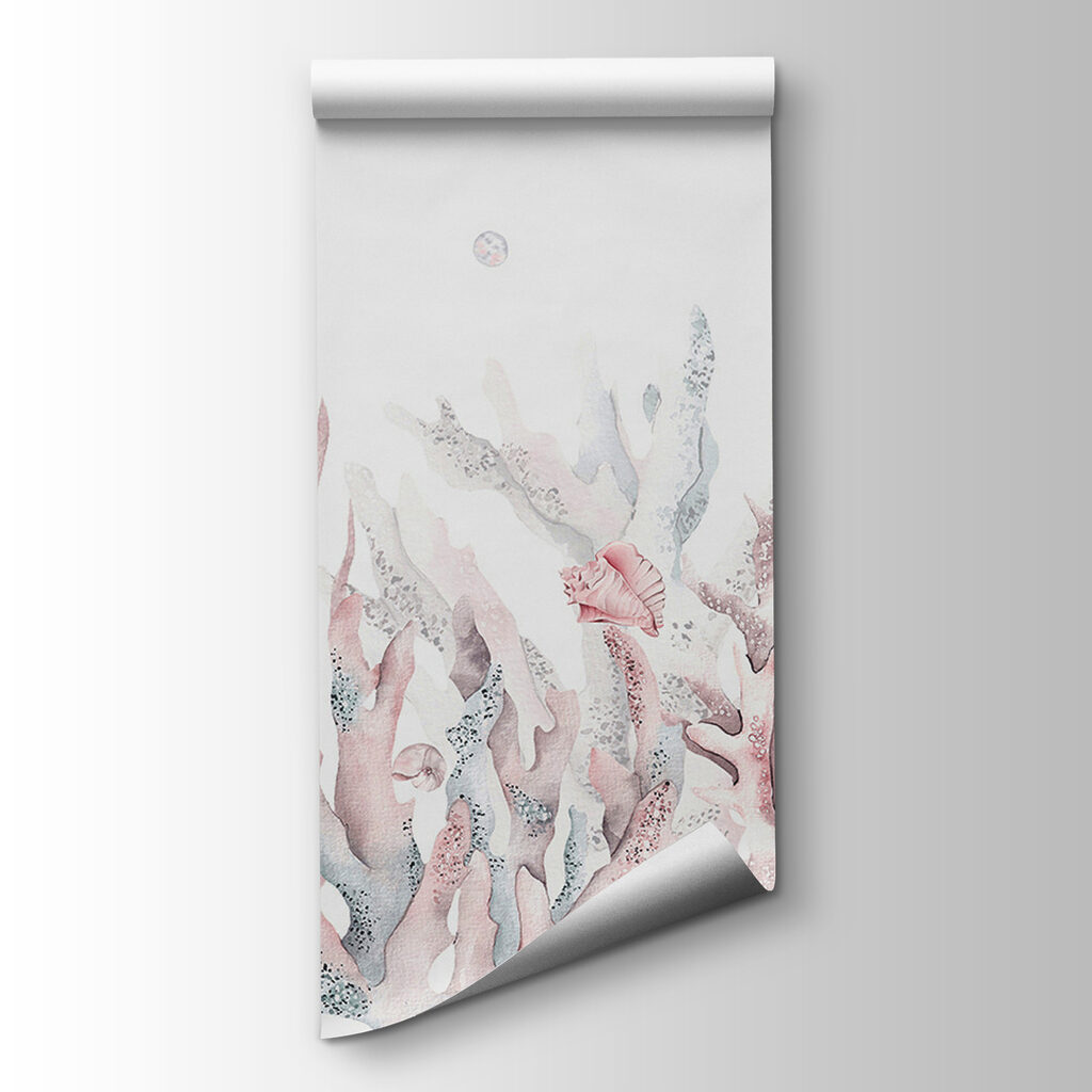 Coral in Watercolour — product view