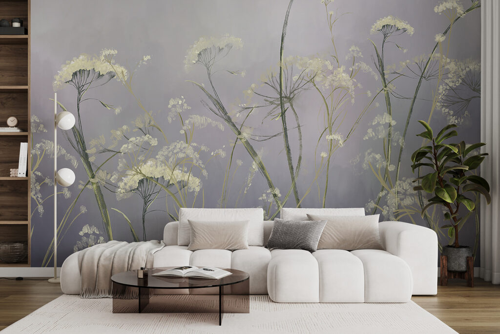 Umbel flowers in mist — interior 6