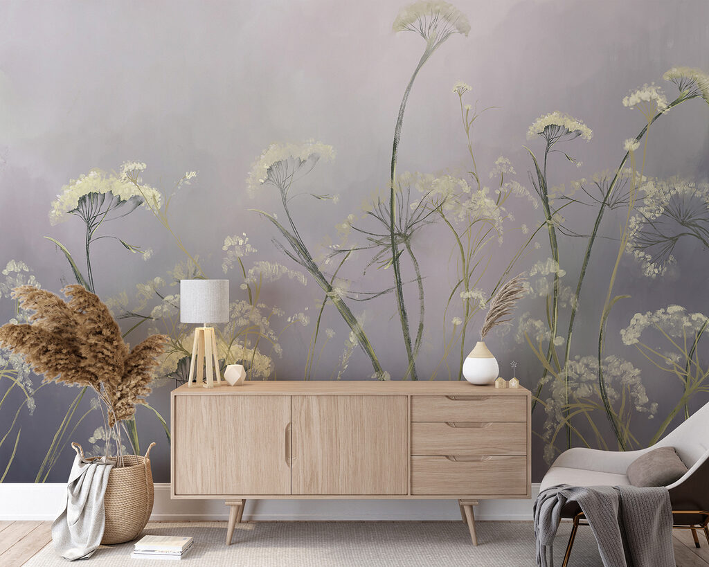 Umbel flowers in mist — interior 4