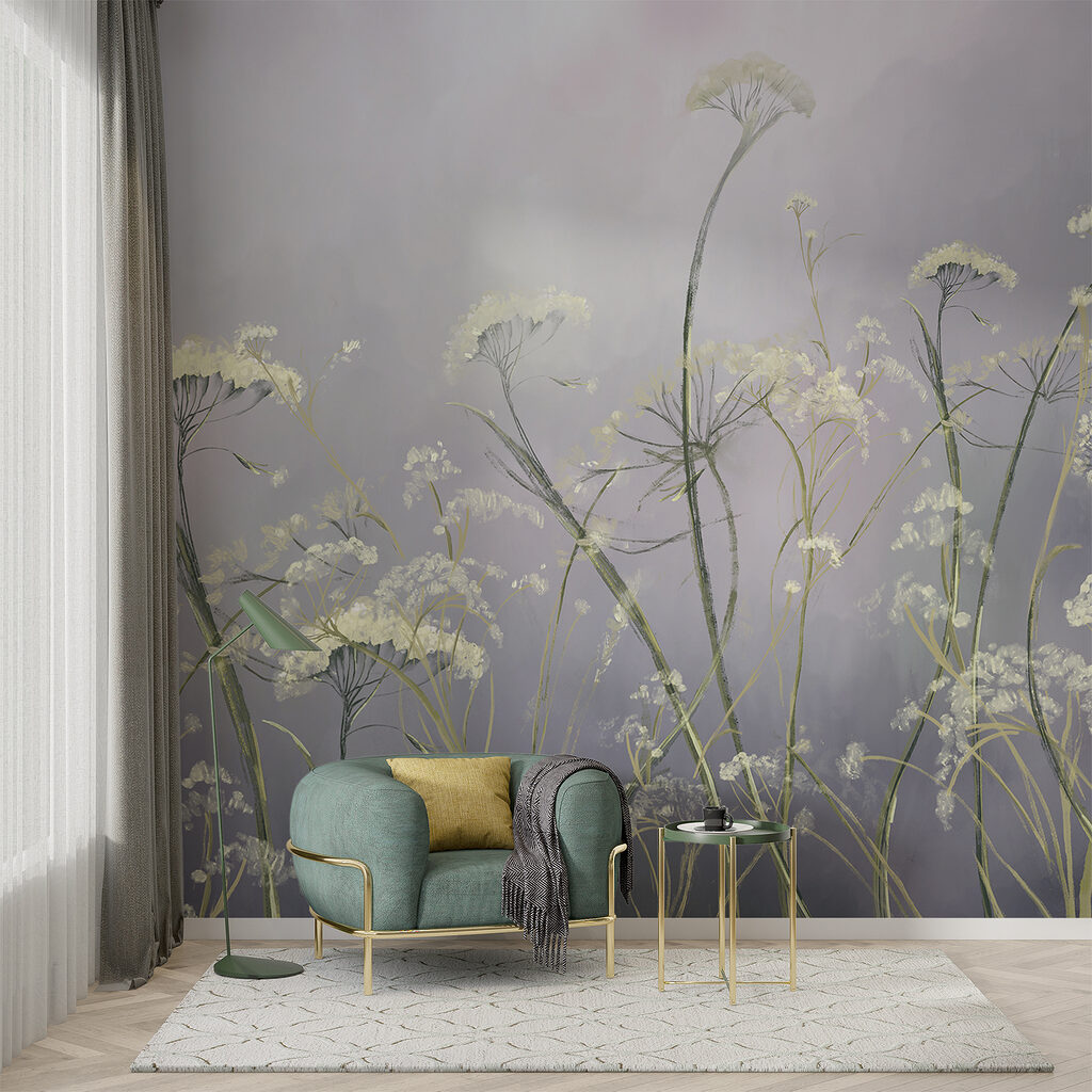 Umbel flowers in mist — interior 5