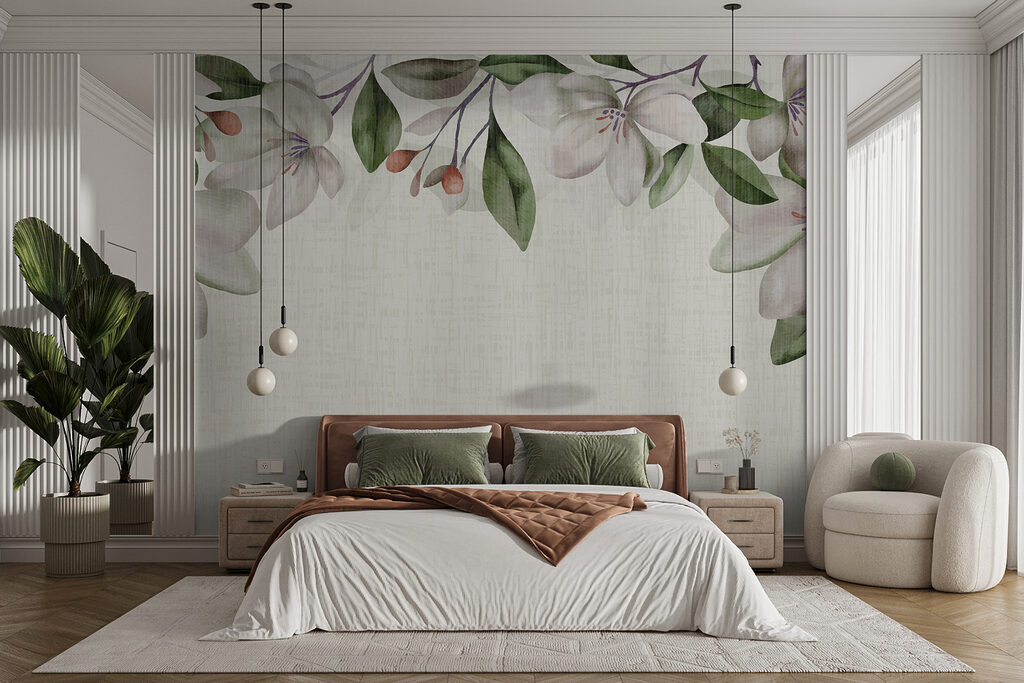 Blossoms in the corners — interior 1