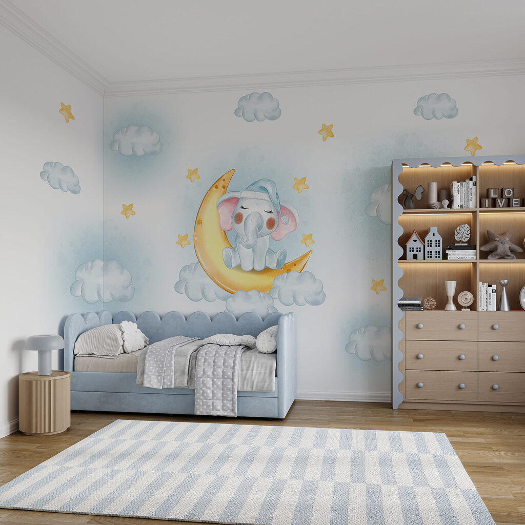 Elephant on the moon — interior 1