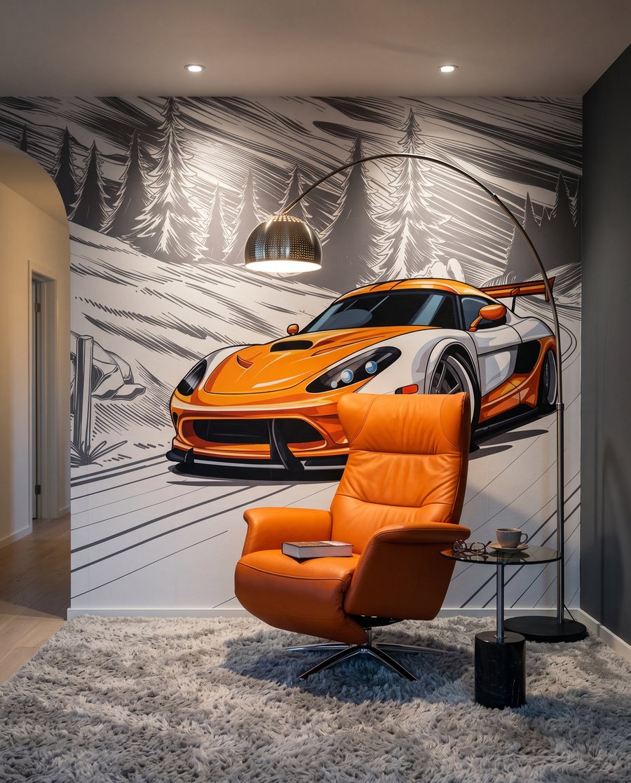 Winter Racetrack — interior 4