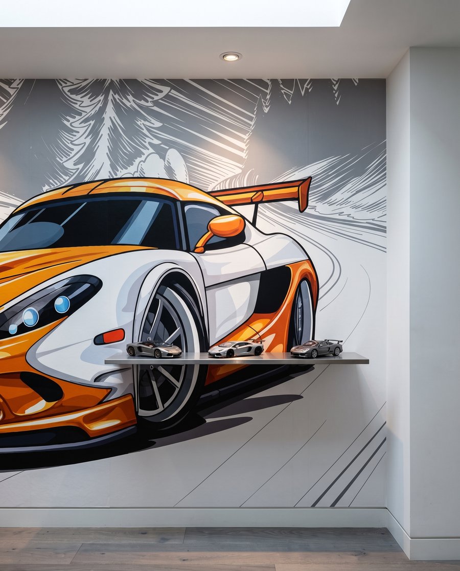 Winter Racetrack — interior 7