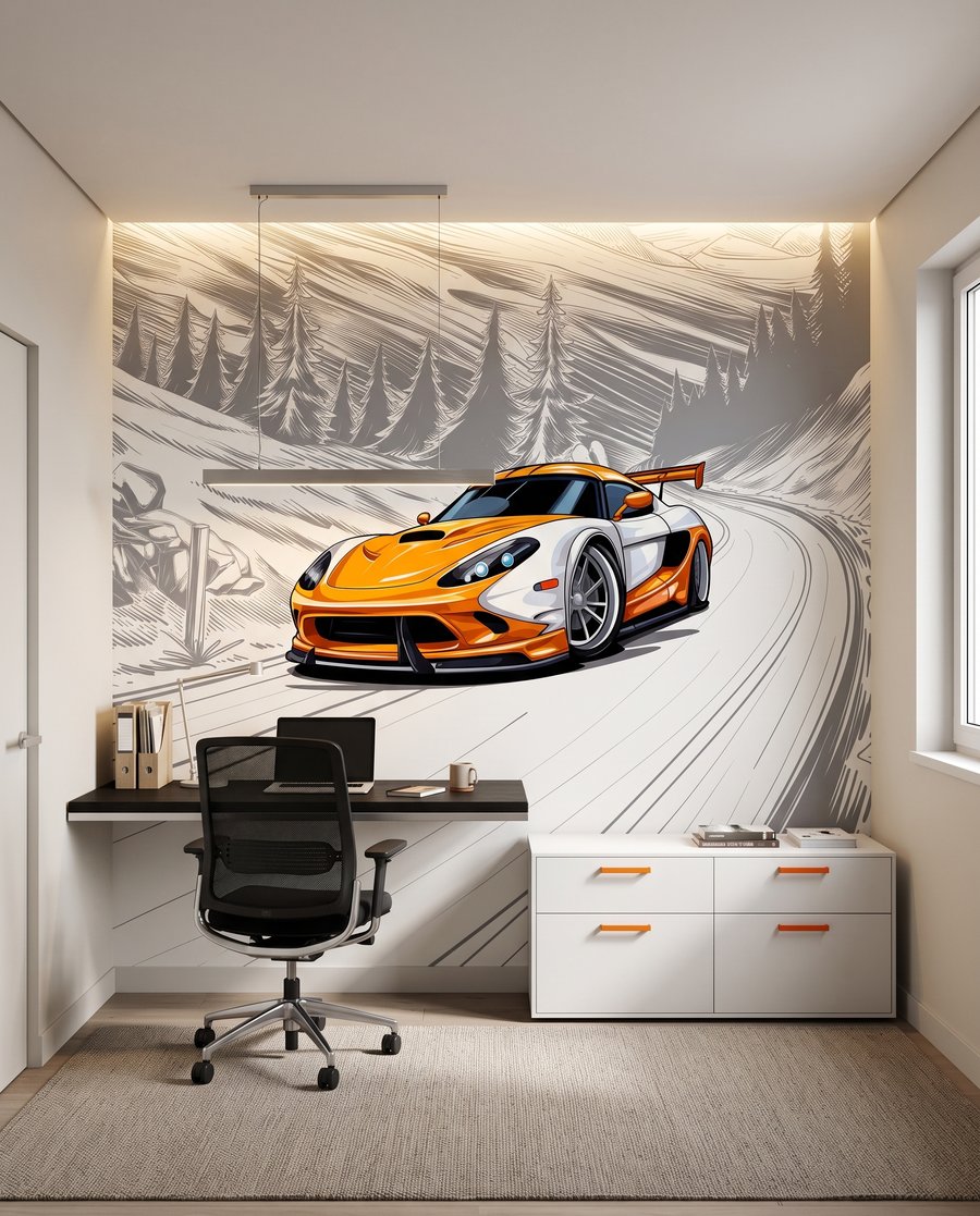 Winter Racetrack — interior 9