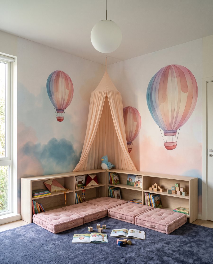 Floating Balloon Trio — interior 4