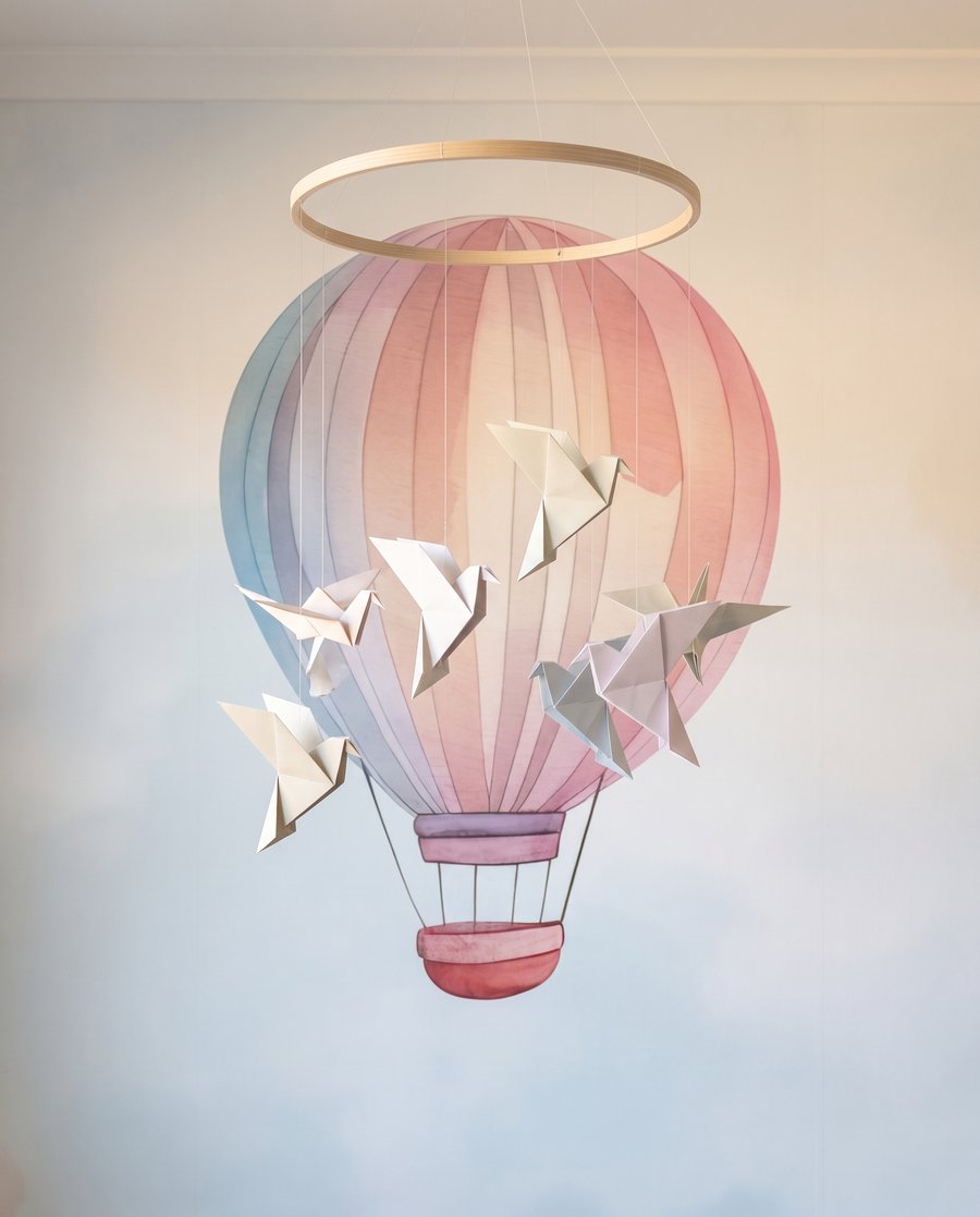 Floating Balloon Trio — detail