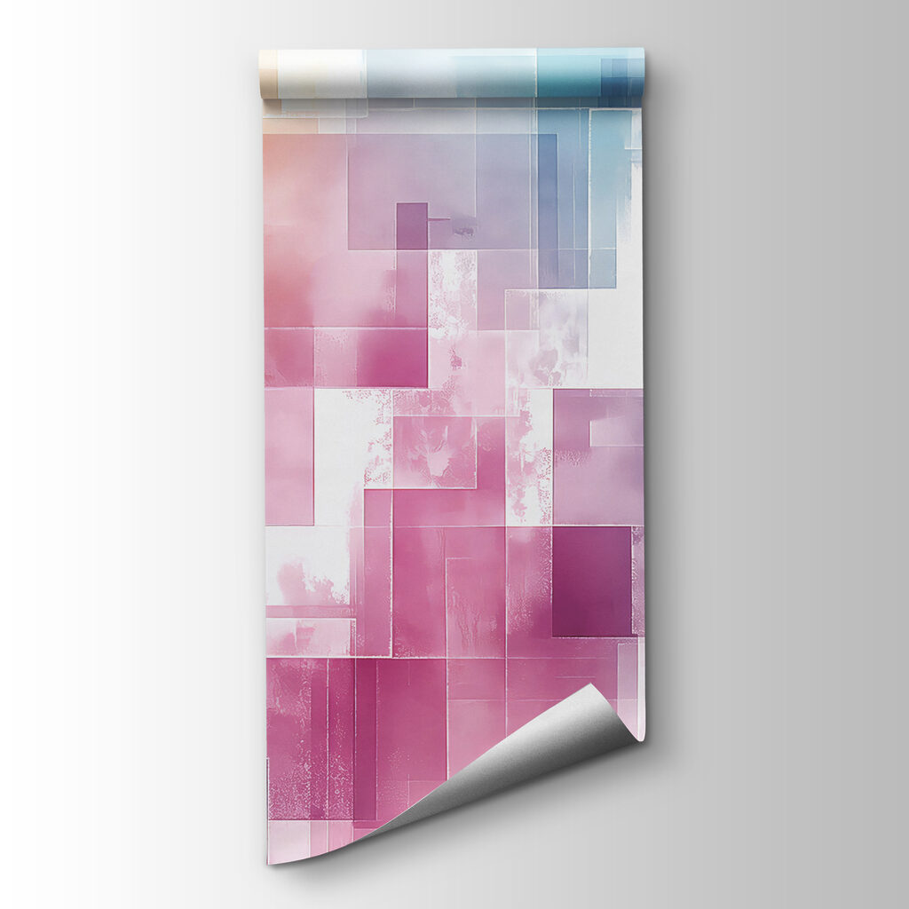 Cloudy pastel squares — product view