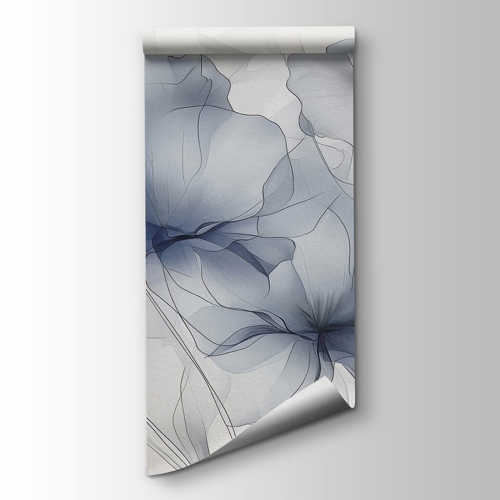 Translucent blue-grey flowers — product view