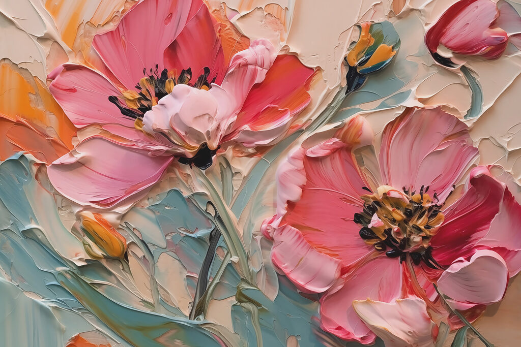 Wildflower Brushwork — full design