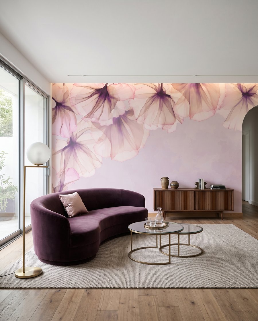 Sheer Petal Fringe in an interior