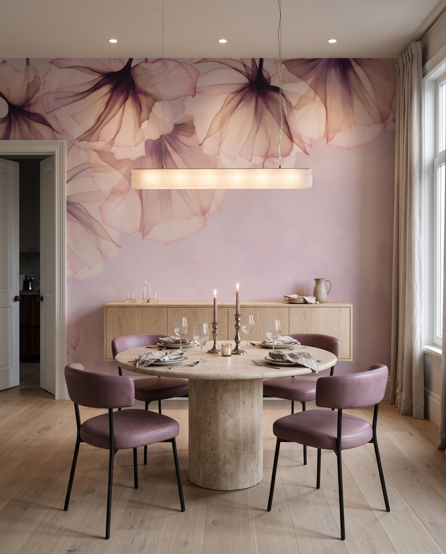 Sheer Petal Fringe in an interior