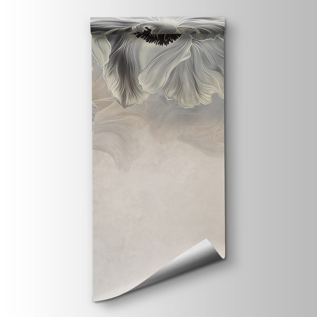 Grey blooms, dark hearts — product view