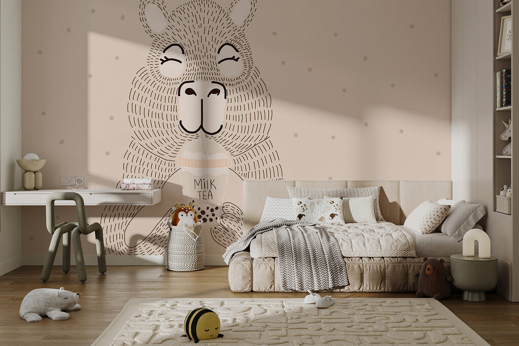 Bear with Bubble Tea — interior 2