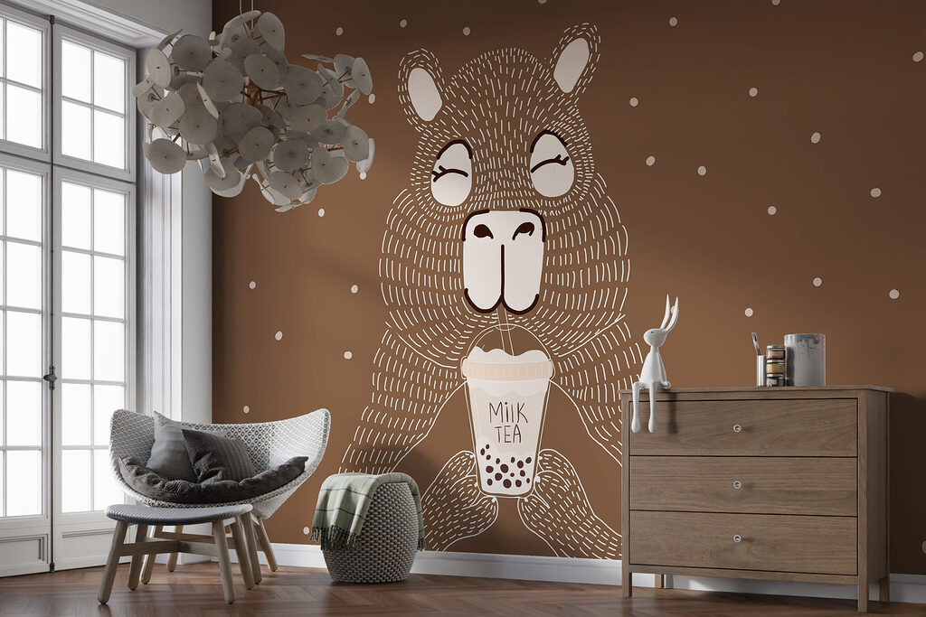 Bear with Bubble Tea — interior 1