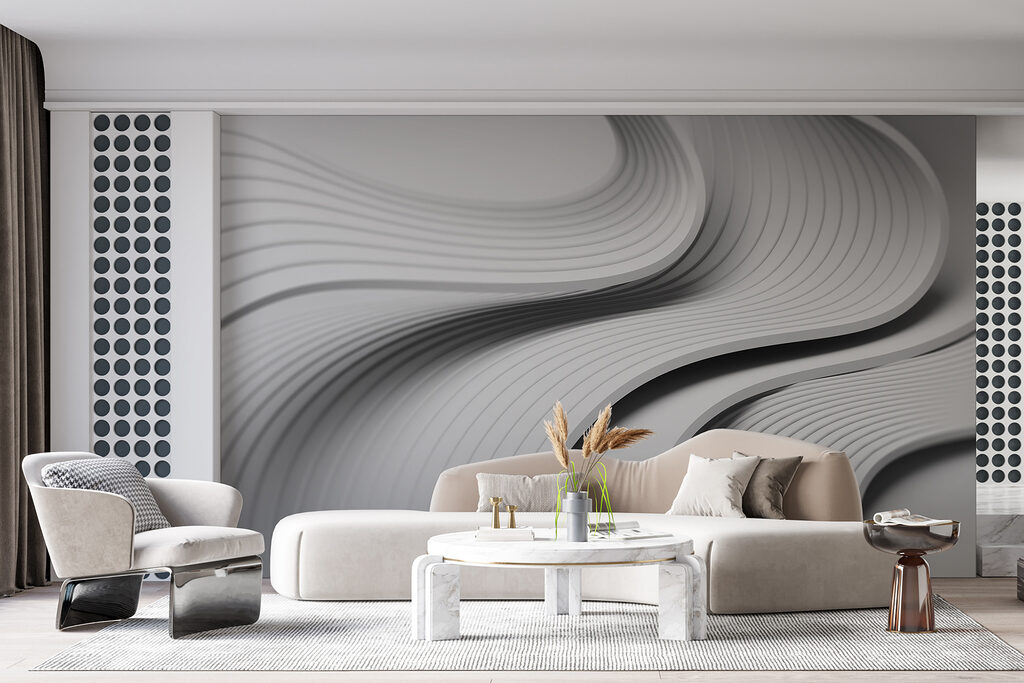 Ridges in flowing waves — interior 1
