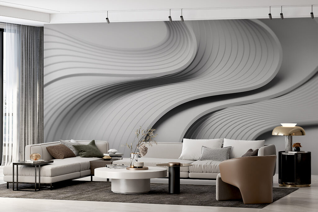 Ridges in flowing waves — interior 4
