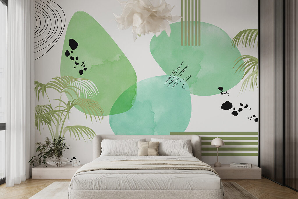 Tropical Shapes at Play in an interior