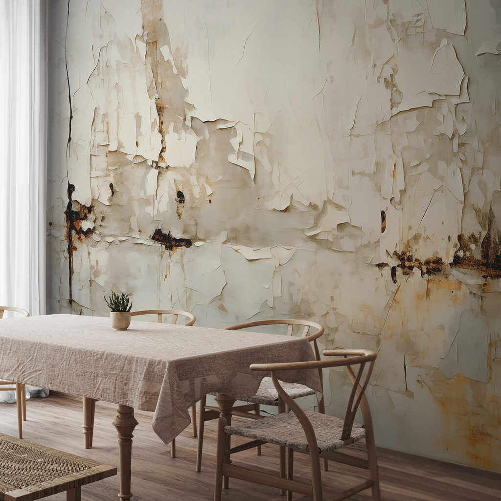 Weathered paint and rust — interior 2