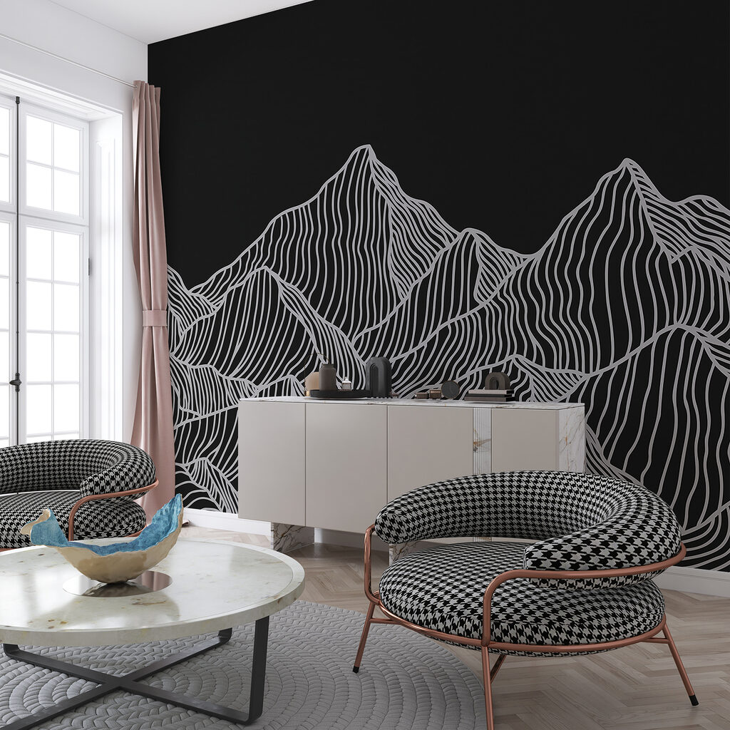 Mountain Contour Sketches — interior 1