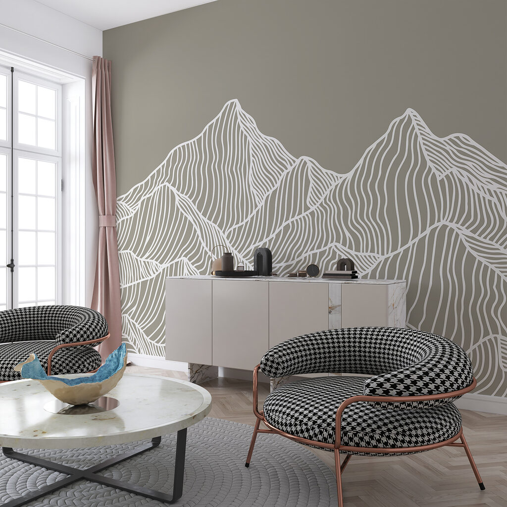 Mountain Contour Sketches — interior 1