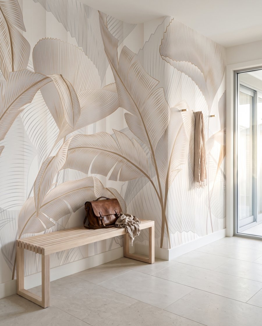 Lily Contours in an interior