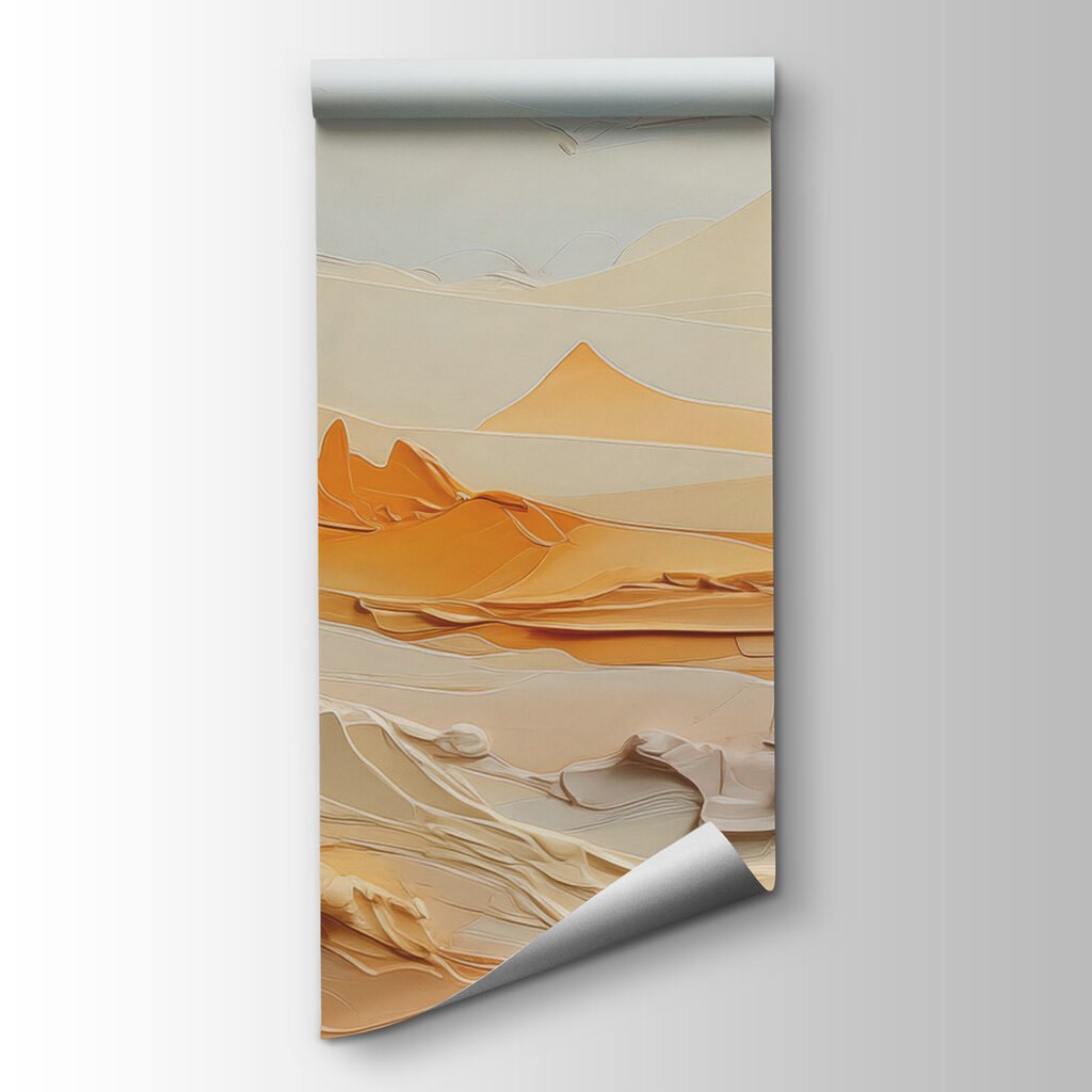 Dunes in thick paint — product view