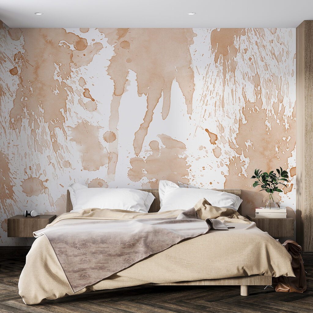 Watercolour Traces in an interior