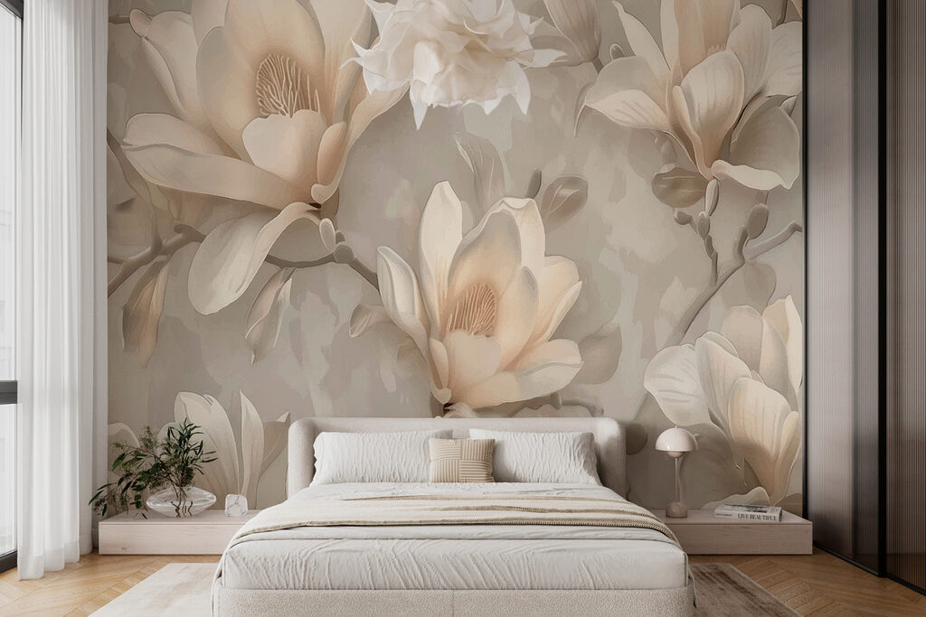 Magnolias in relief — interior 1