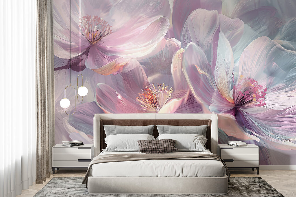 Petal Shimmer in an interior