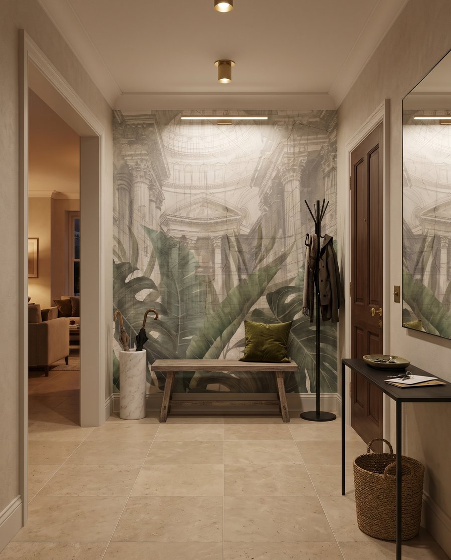 Conservatory Leaves in an interior