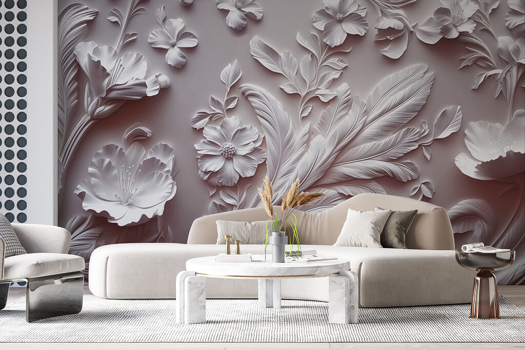 Sculpted Floral Scroll — interior 3