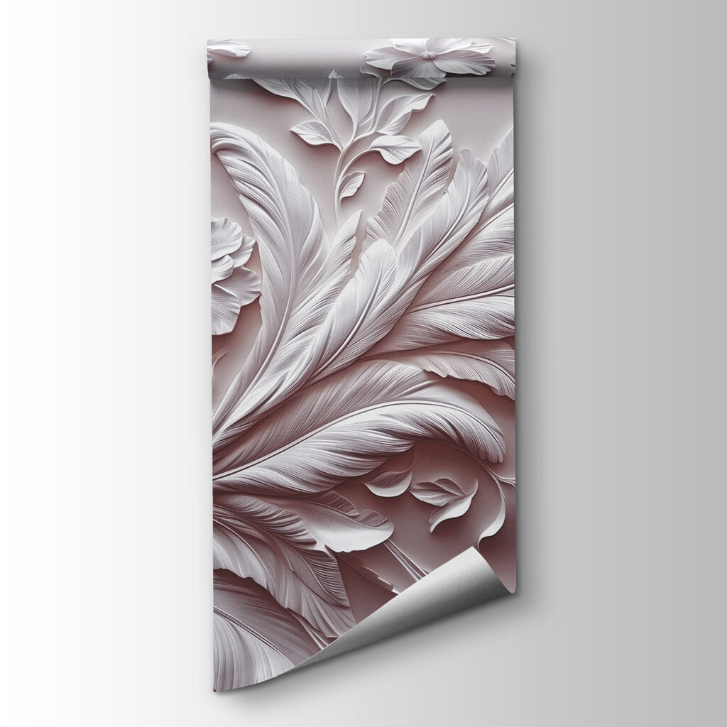 Sculpted Floral Scroll — product view