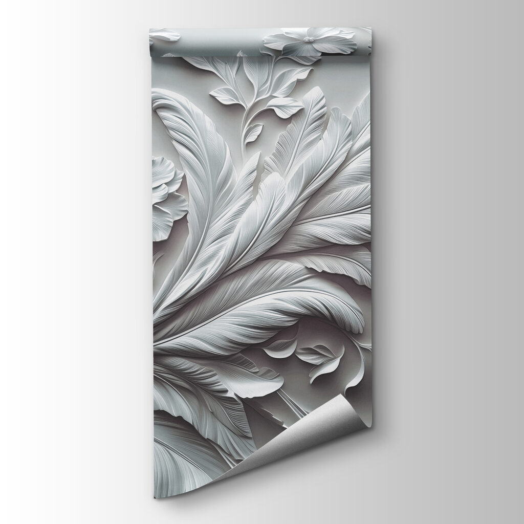 Sculpted Floral Scroll — product view