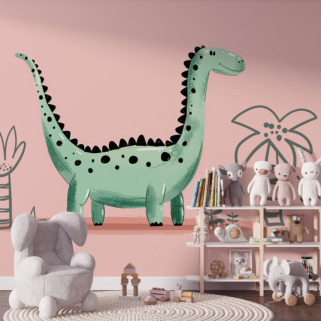 Long-necked dinosaur — interior 2
