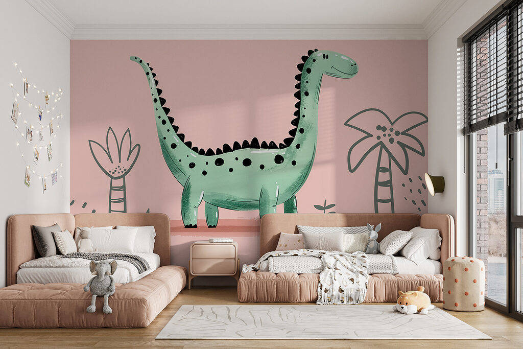 Long-necked dinosaur — interior 3