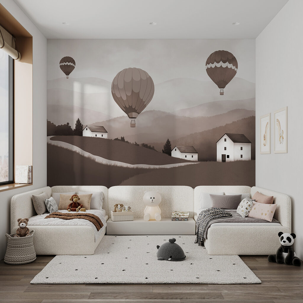 Balloons Above the Village — interior 3