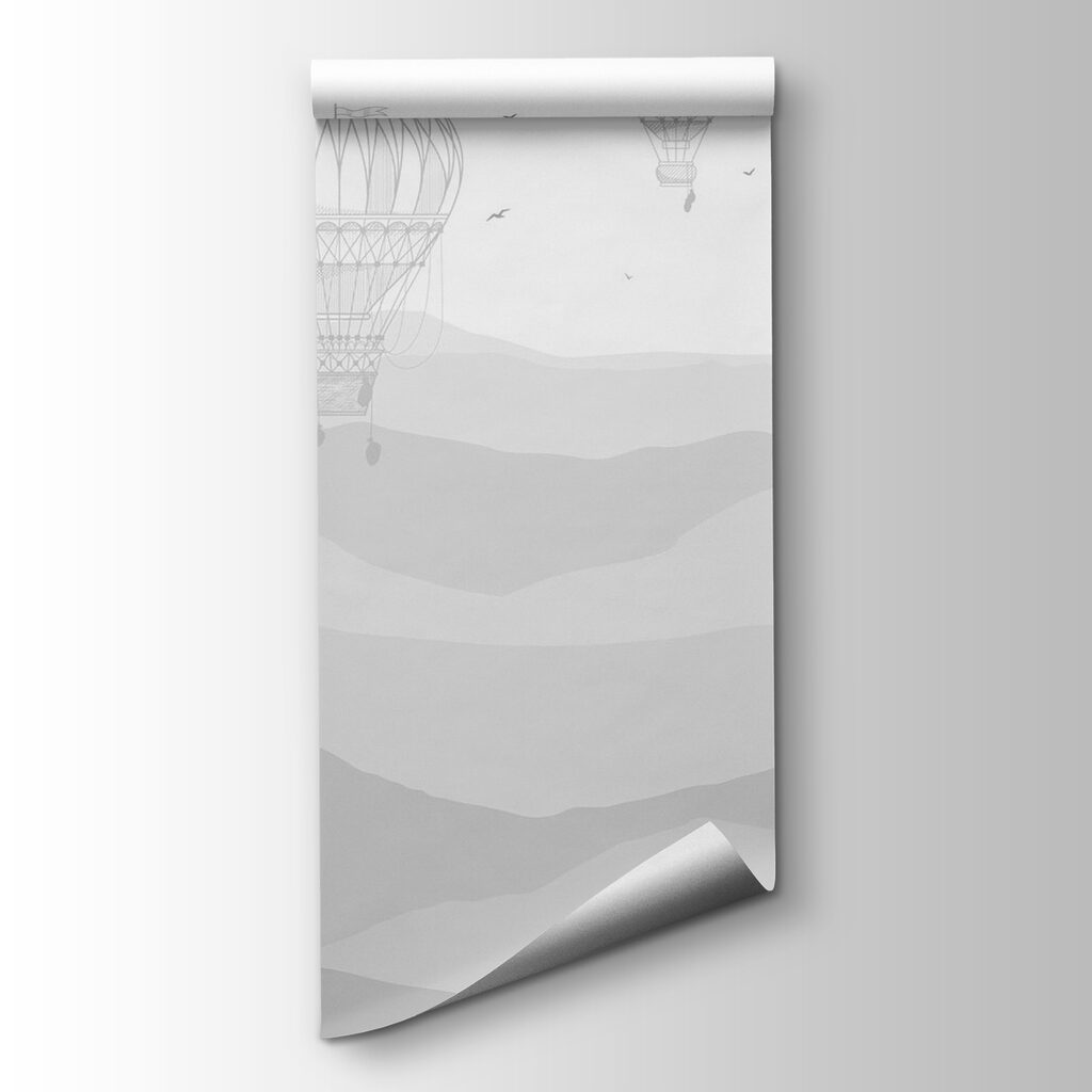 Balloons Above Rolling Hills — product view