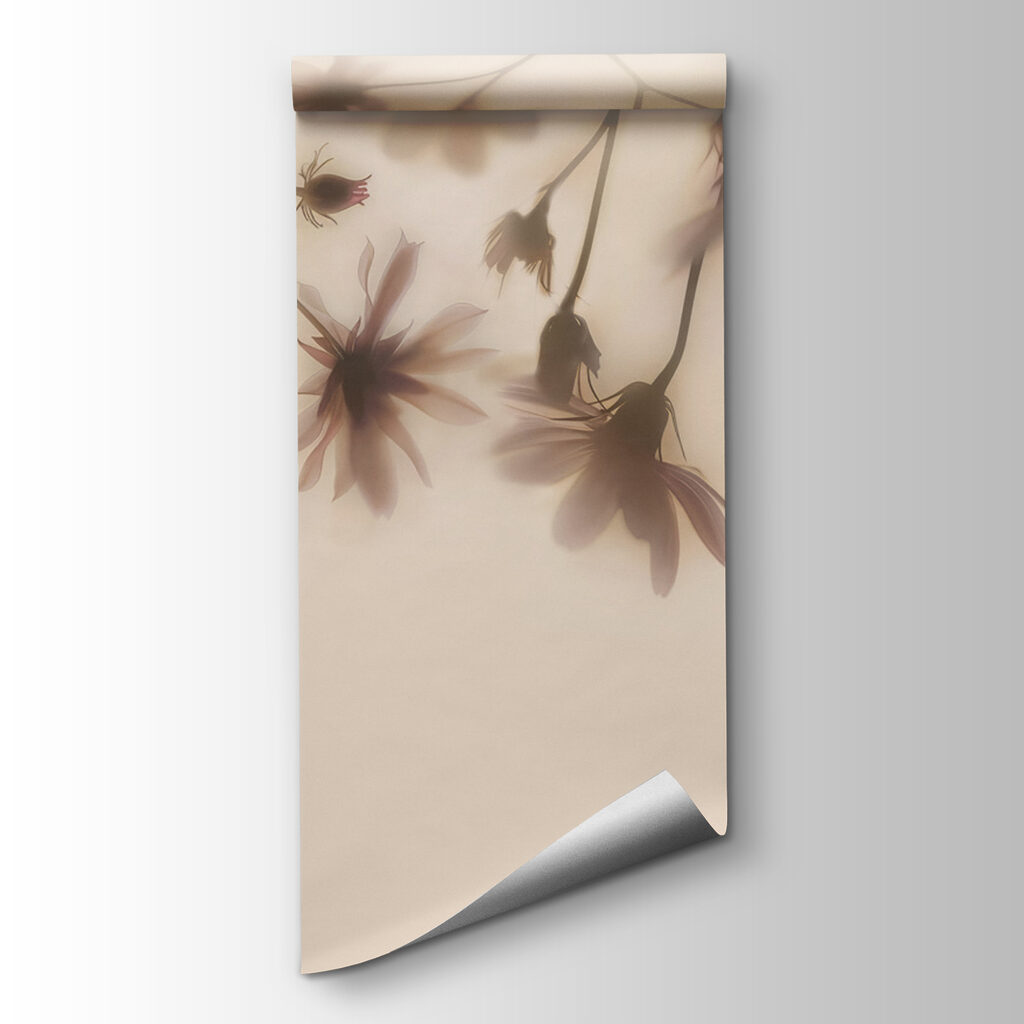 Hanging flower silhouettes — product view