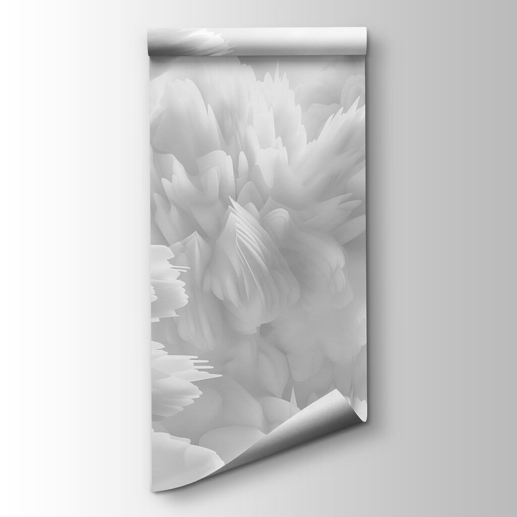 Pointed white flower layers — product view