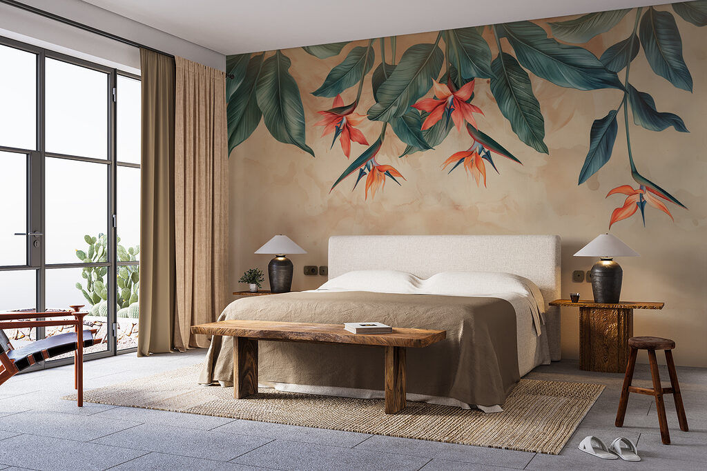 Paradise flowers hanging down — interior 1