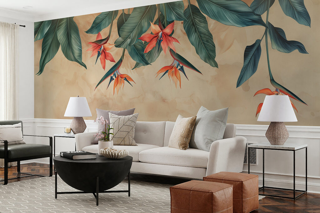 Paradise flowers hanging down — interior 8