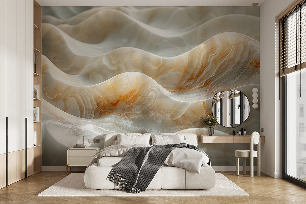 Wavy layers with veins — interior 3