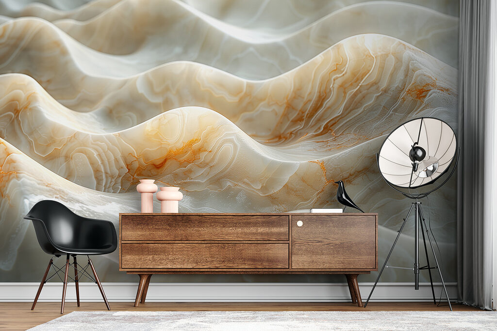 Wavy layers with veins — interior 5