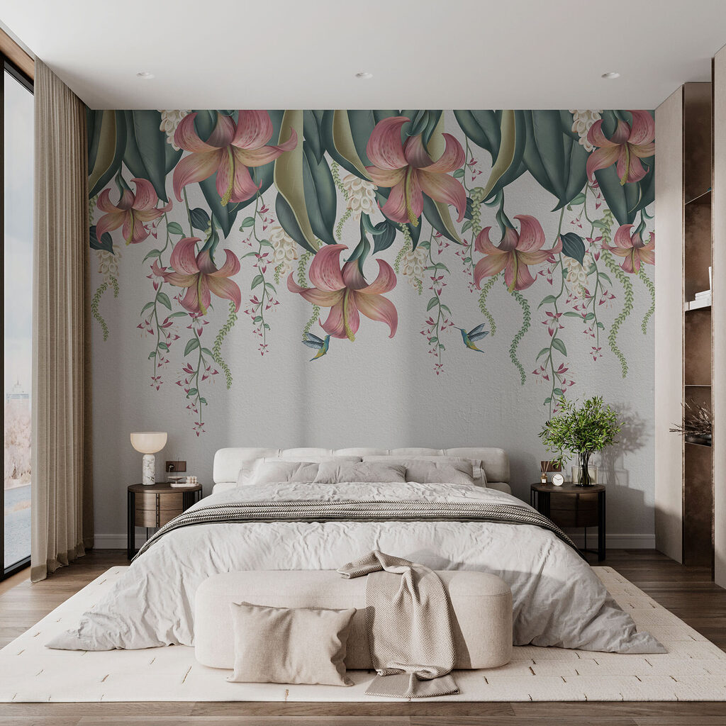 Flower Canopy in an interior
