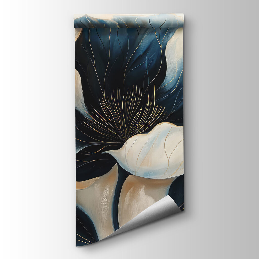 Deep blue flower — product view