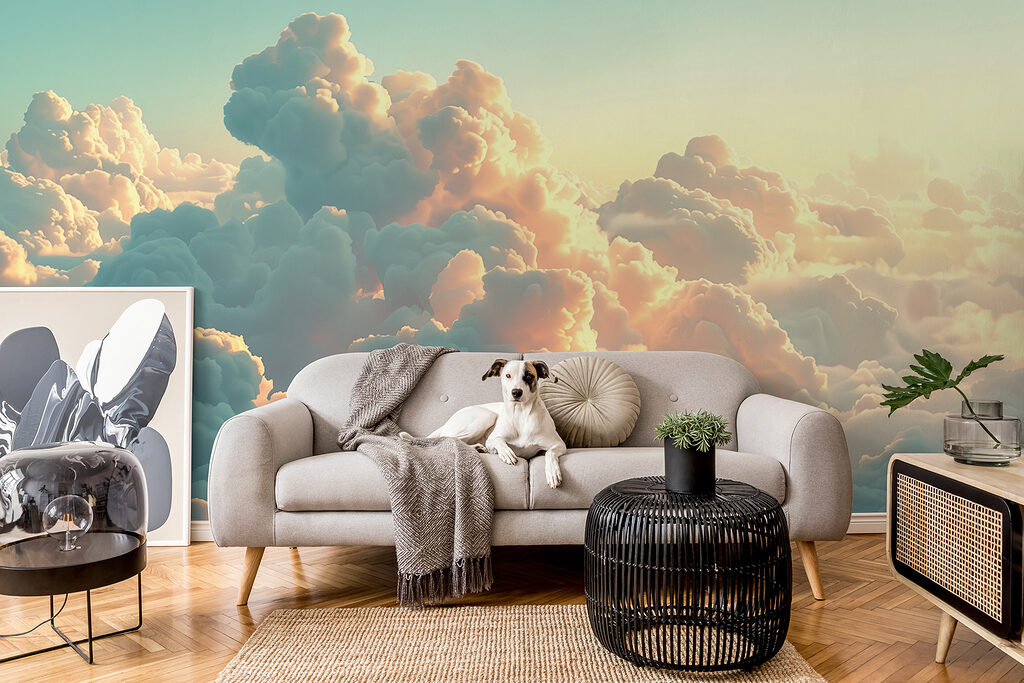 Turquoise clouds at dusk — interior 4