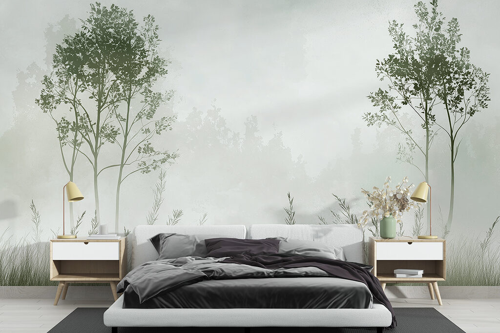 Trees in Morning Mist — interior 1