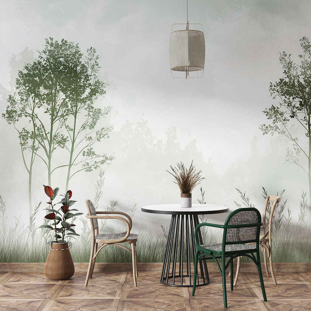 Trees in Morning Mist — interior 3