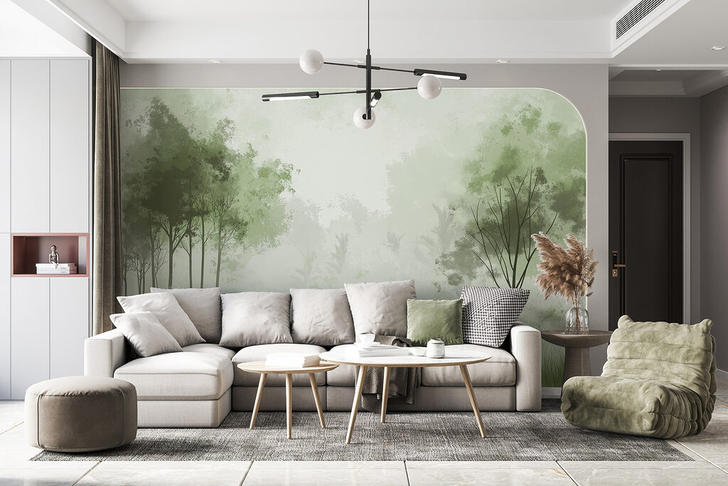 Woodland in Mist — interior 3